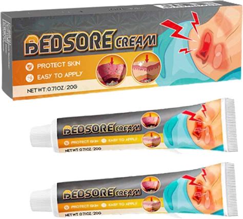 2pcs Bed Sore Treatment Cream Bedsore Ointment Bed Sores Healing Cream Fast Acting Healing