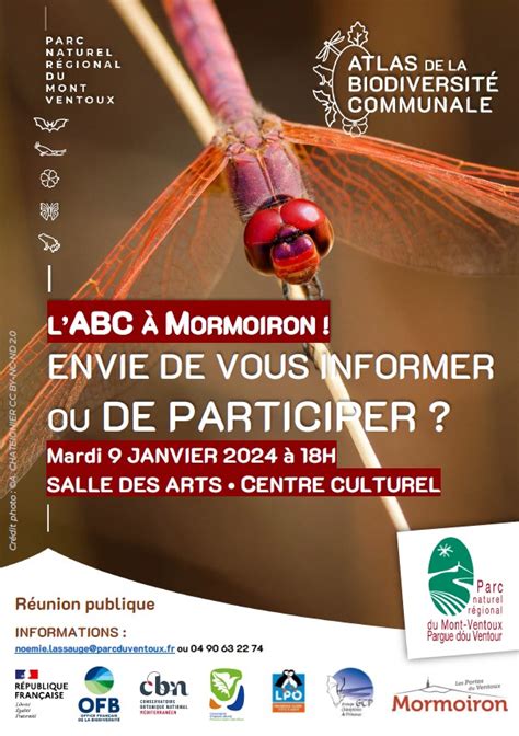 Atlas De La Biodiversit Communale Mormoiron R Union Publique Site