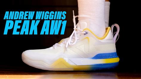 Andrew Wiggins Peak Aw Signature Shoe Detailed Look Youtube