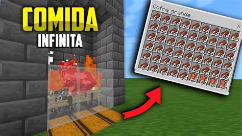 Granja De Comida Autom Tica Para Minecraft Bedrock Youtube