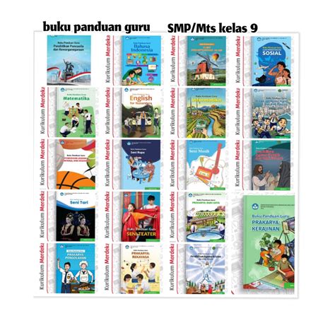 Jual Harga Satuan Buku Panduan Guru Kurikulum Merdeka Untuk Smp Mts