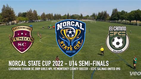 NorCal State Cup 2022 2023 Livermore Fusion SC 2009 Girls NPL Vs ECFC