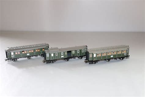 Märklin H0 43320 Passenger carriage set 3 different Catawiki