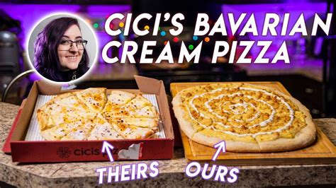 Making Cici S BAVARIAN CREAM DESSERT PIZZA But Even Better Ft Chaos