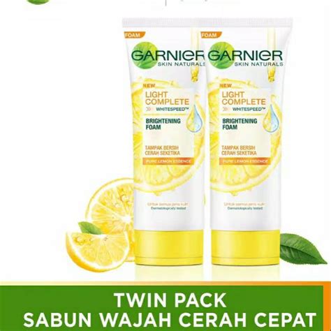 Jual Garnier Light Complete Facial Foam Gr Indonesia Shopee Indonesia