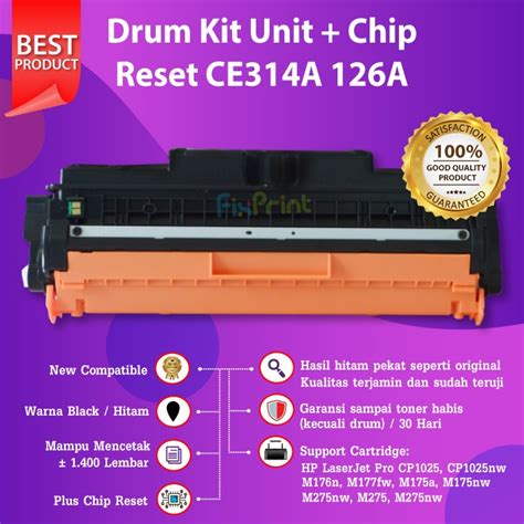 Jual Drum Kit Unit Toner Hp A Ce A A Printer Laserjet Cp