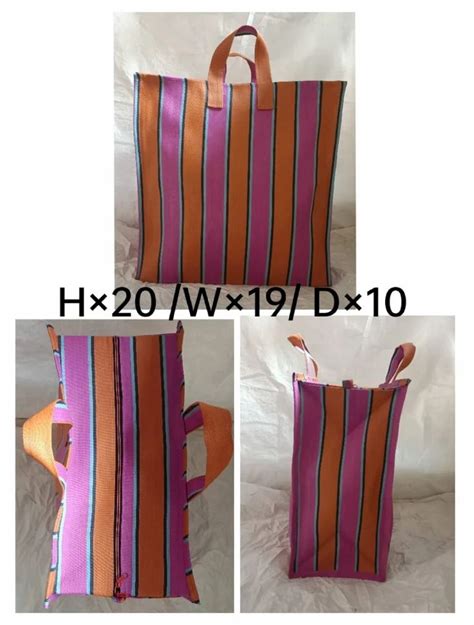 Pink Hdpe Monofilament Fabric Carry Bag At Rs Piece Hdpe Carry Bag