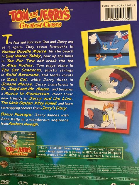 Tom And Jerry Greatest Chases Dvd For Sale In Coppell Tx Offerup