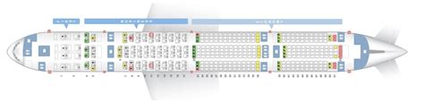 Boeing Er Seat Map And Seating Chart For Swiss Airlines