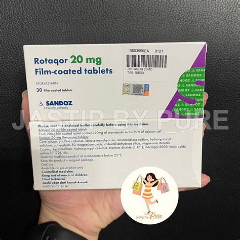 Jastip Malaysia Medicine Rotaqor Mg Tablets Jastip By Pure