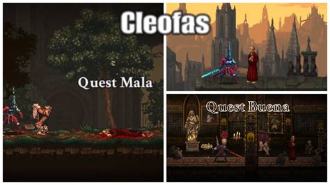 Blasphemous Pasos Para Completar La Quest De Cleofas Buena Y Mala