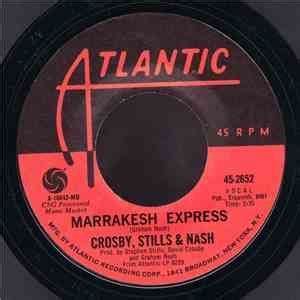 Crosby, Stills & Nash - Marrakesh Express / Helplessly Hoping album ...