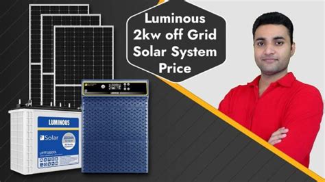 Luminous 2kw Off Grid Solar System Price In India