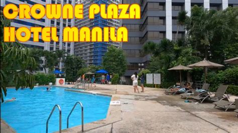 Staycation In Crowne Plaza Hotel Manila Ortigas Crown Plaza Hotel