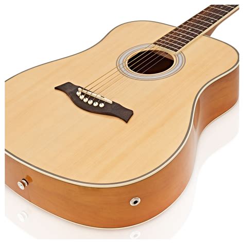 Travel Electro Acoustic Guitar By Gear Music Natural Nearly New