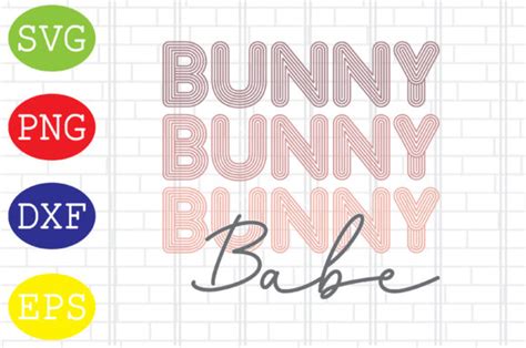 Bunny Babe Easter Bunny Svg Graphic By DigitalSvgFiles Creative Fabrica
