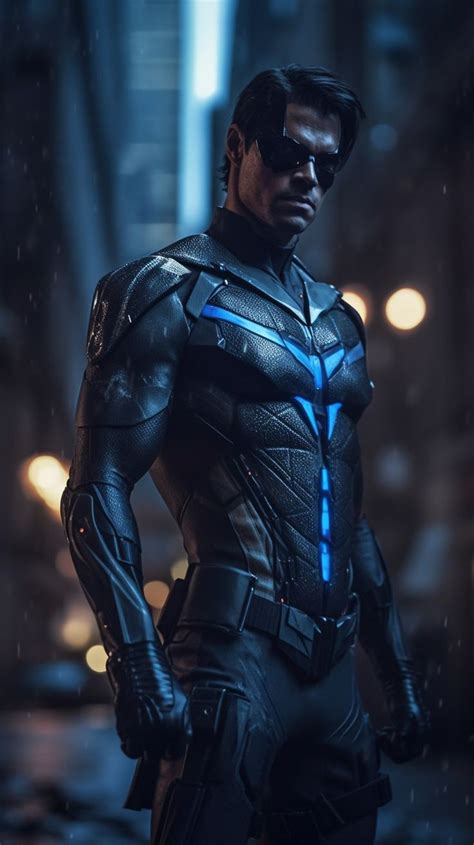 Nightwing Супергерои Дик грейсон Найтвинг