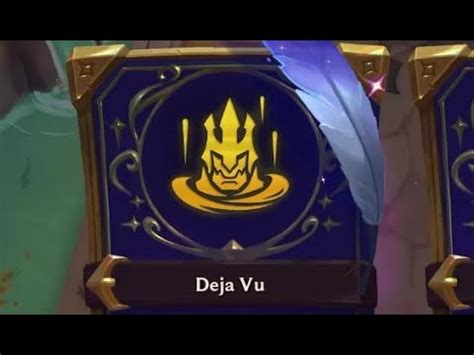 The Incredible Deja Vu Augment Lol Tft Set Youtube