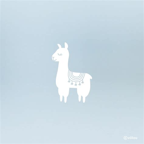 Stickers Window Llama Decal Llamas Tattoos Window Stickers Etsy