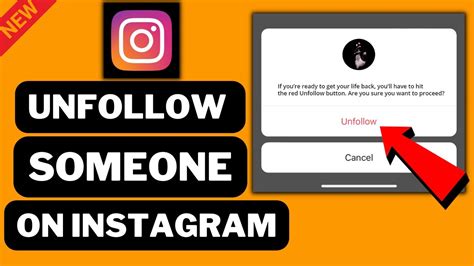 Ways To Unfollow Someone On Instagram Easy Youtube