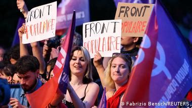 Surprise leftist victory: Who is France's New Popular Front? – DW – 07 ...