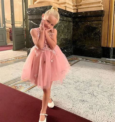 El tierno outfit de princesa que lució Matilda la hija de Luciana