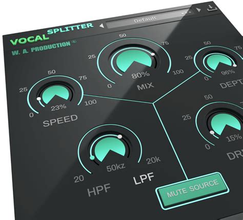 Vocal Splitter | W.A. Production | bestservice.com