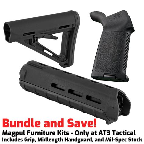 Magpul Moe M Lok Furniture Kit Ar 15 Parts At3 Tactical