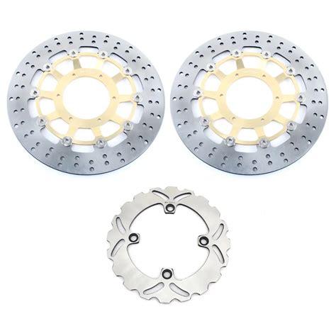 Bikingboy Front Rear Brake Discs Disks Rotors For Honda Cbr Rr