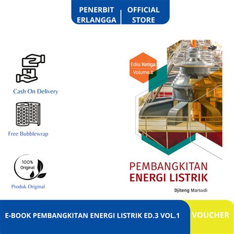 Jual VOUCHER E BOOK PEMBANGKITAN ENERGI LISTRIK ED 3 VOL 1 ERLANGGA