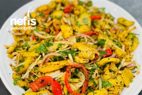 Kızarmış Patates Salatası Nefis Yemek Tarifleri 8796077