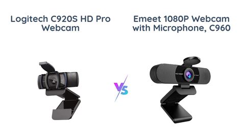 Webcam Comparison Logitech C S Hd Pro Vs P C Web Camera