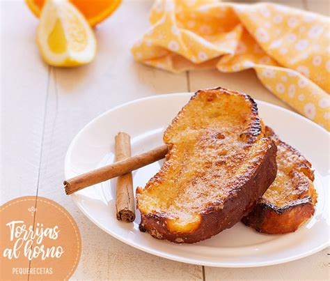 Cómo hacer torrijas al horno PequeRecetas