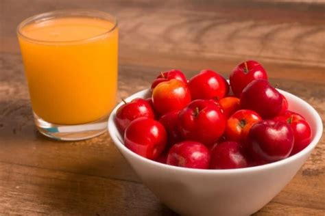 Suco De Acerola Rico Em Vitaminas Receita R Pido