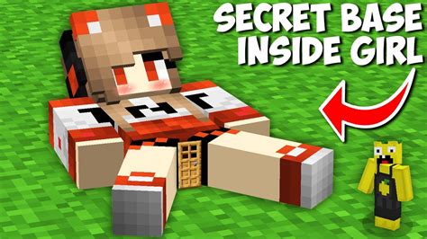 I Found The Most Secret Base Inside The Tnt Girl In Minecraft New