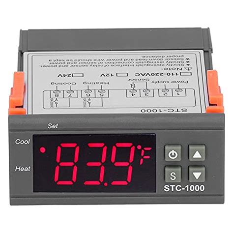 STC 1000 Contrôleur de température numérique tout usage thermostat de