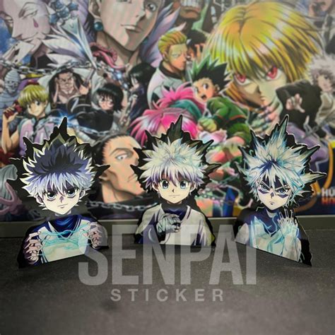 Hunter X Hunter Senpai Sticker Sticker Anime D Ter Killua Kurapika