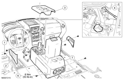 2006 Ford F150 Center Console Replacement Parts