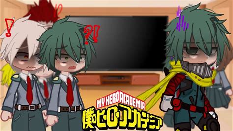 Class 1 A React To Future Deku Bkdk Angst Spoilers ‼️ Gacha Mha Bnha Youtube