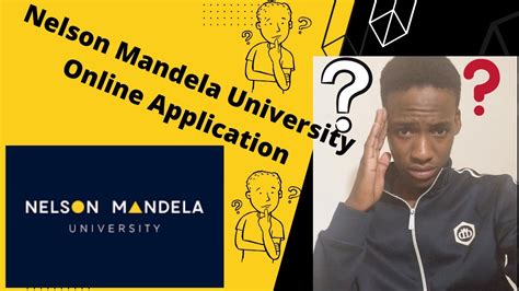 How To Apply At Nelson Mandela University Youtube