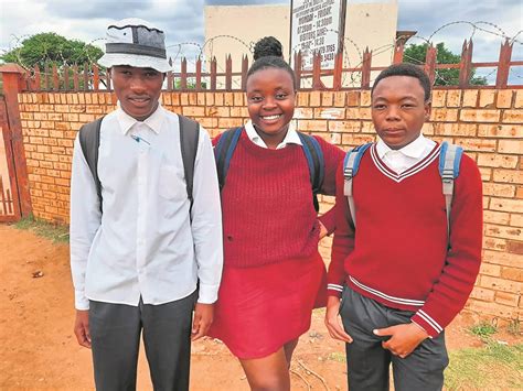 Matrics Mixed Emotions Over Exam Daily Sun