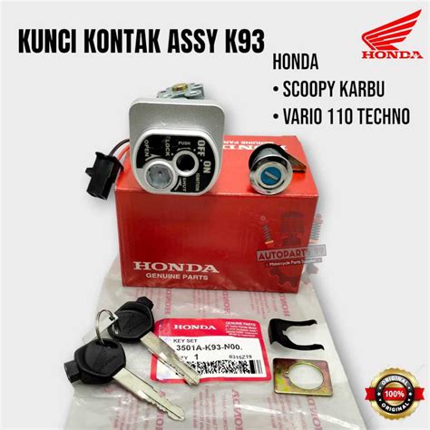 Jual Kunci Kontak Vario 110 Techno Scoopy Karbu Set Komplit Original