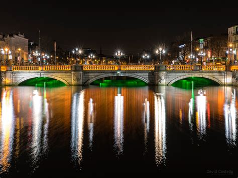 O'Connell Bridge, Dublin Print - David Costello Photography