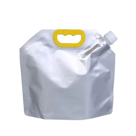 Stand Up Bag Aluminum Spout Pouch For Food Liquid