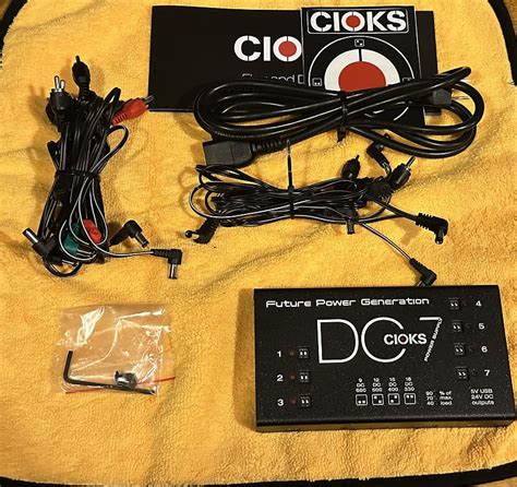 Cioks Dc7 Power Supply 2010s Black Reverb