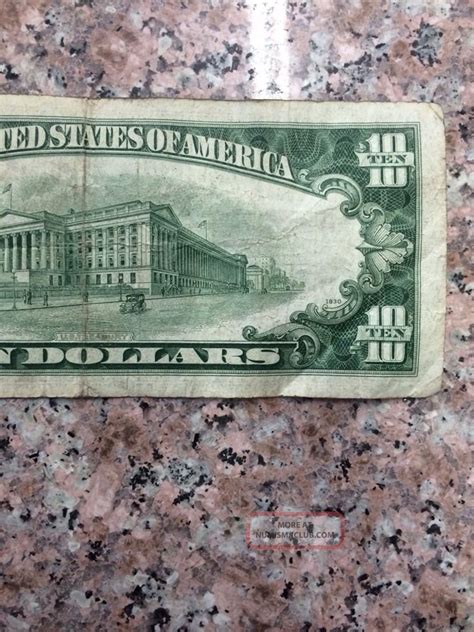 A Ten Dollar Bill Series 1950 D