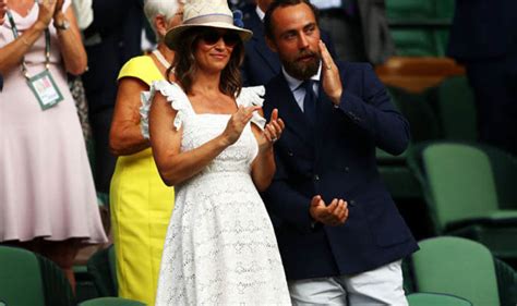 Pregnant Pippa Makes The White Choice At Wimbledon Celebrity News