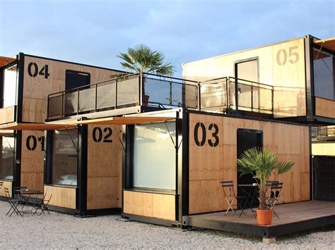 Flying Nest Is A Hotel Made Entirely From Shipping Containers The