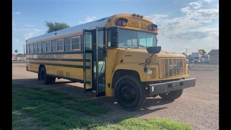 1999 Gmc Bluebird School Bus Powered By Gasoline 74l 454 Gm Big Block