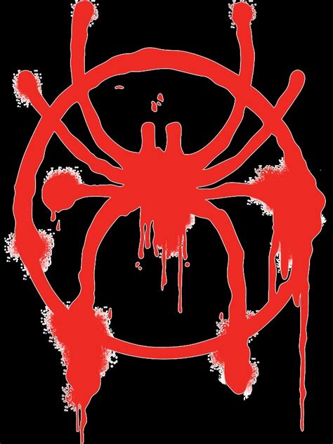 Miles Morales Spider Logo Poster For Sale By Lenoregner Redbubble